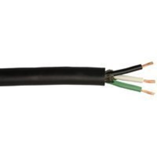 Cci CCI 233880408 SJEW Electrical Cable, 12 AWG, Black TPE Sheath 233880408